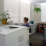 Jan Taylor hard at work